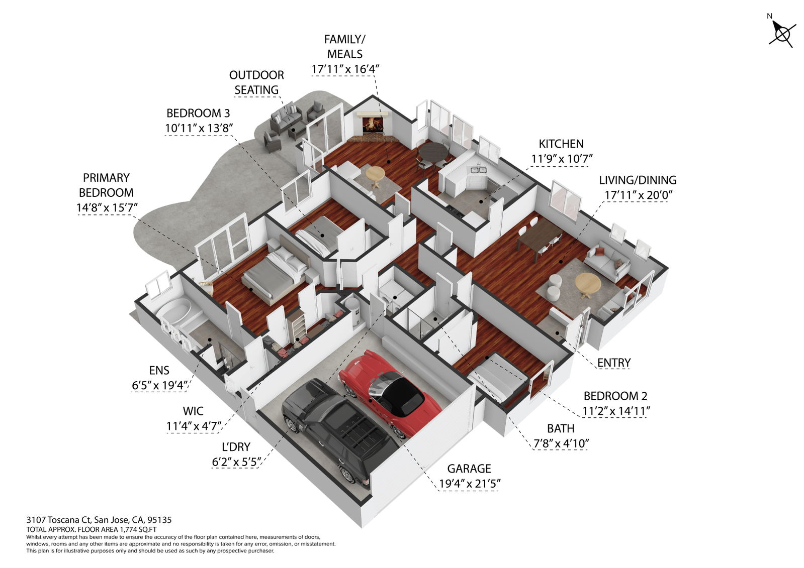 3D Floor Plan